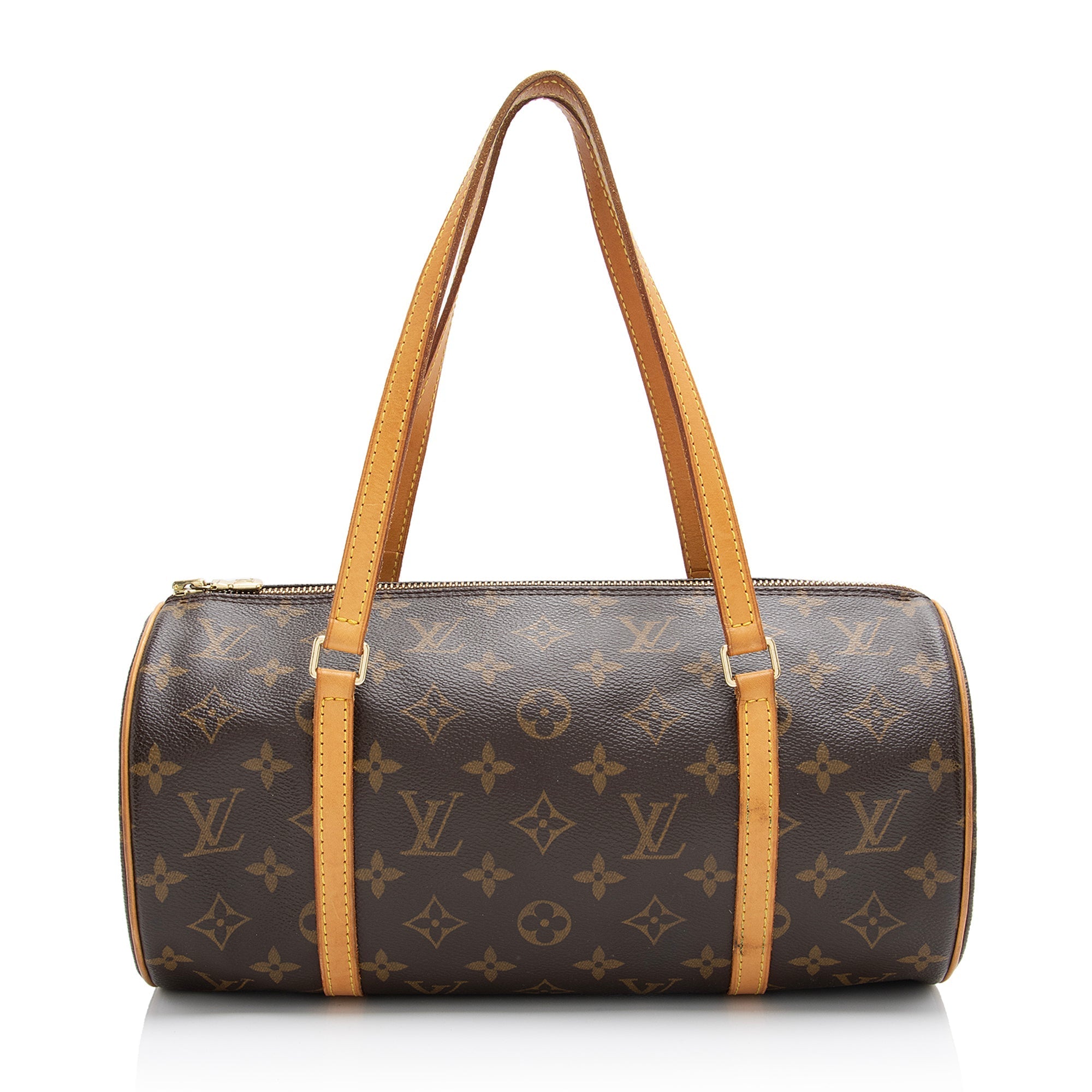 Louis Vuitton Monogram Canvas Papillon 30 Satchel (SHF-23596)