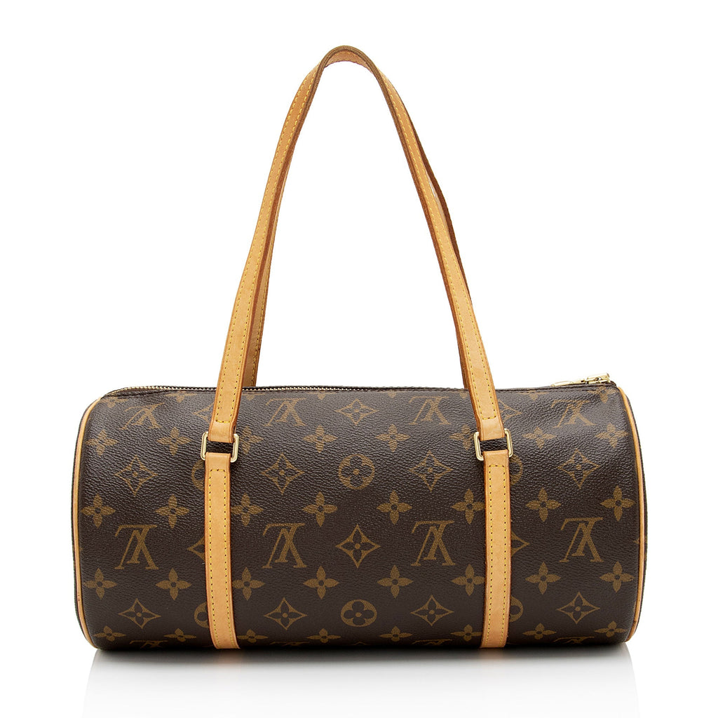 Louis Vuitton Monogram Canvas Papillon 30 Satchel (SHF-GGz7At)