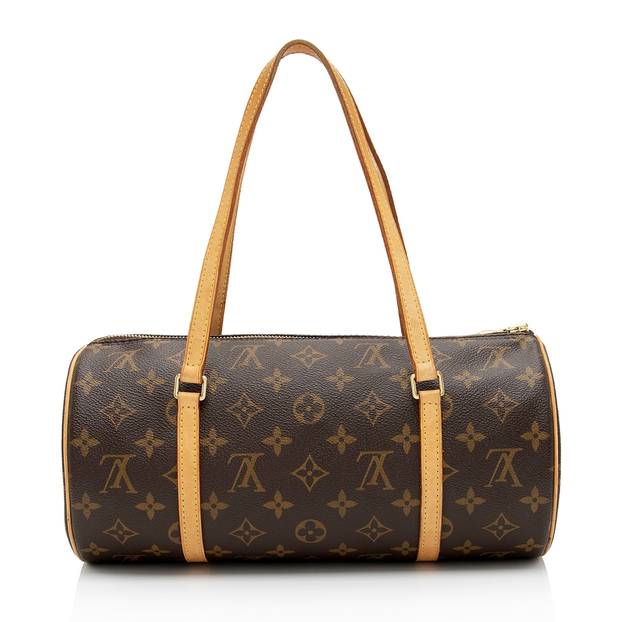 Louis Vuitton Monogram Canvas Papillon 30 Satchel (SHF-GGz7At)