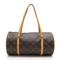 Louis Vuitton Monogram Canvas Papillon 30 Satchel (SHF-nCFKpm)