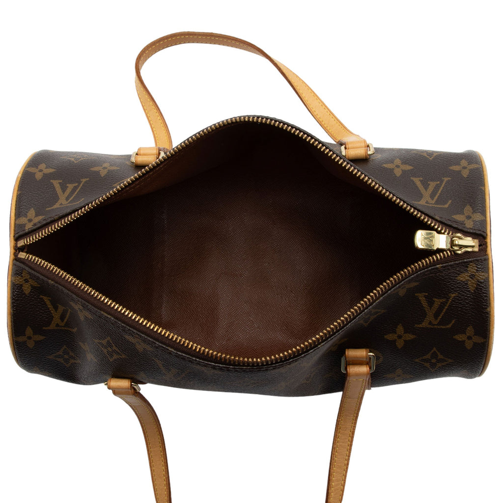 Louis Vuitton Monogram Canvas Papillon 30 Satchel (SHF-nCFKpm)