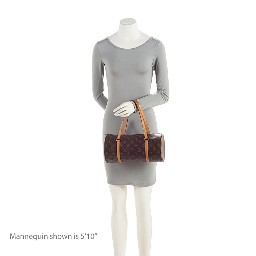 Louis Vuitton Monogram Canvas Papillon 30 Satchel (SHF-nCFKpm)
