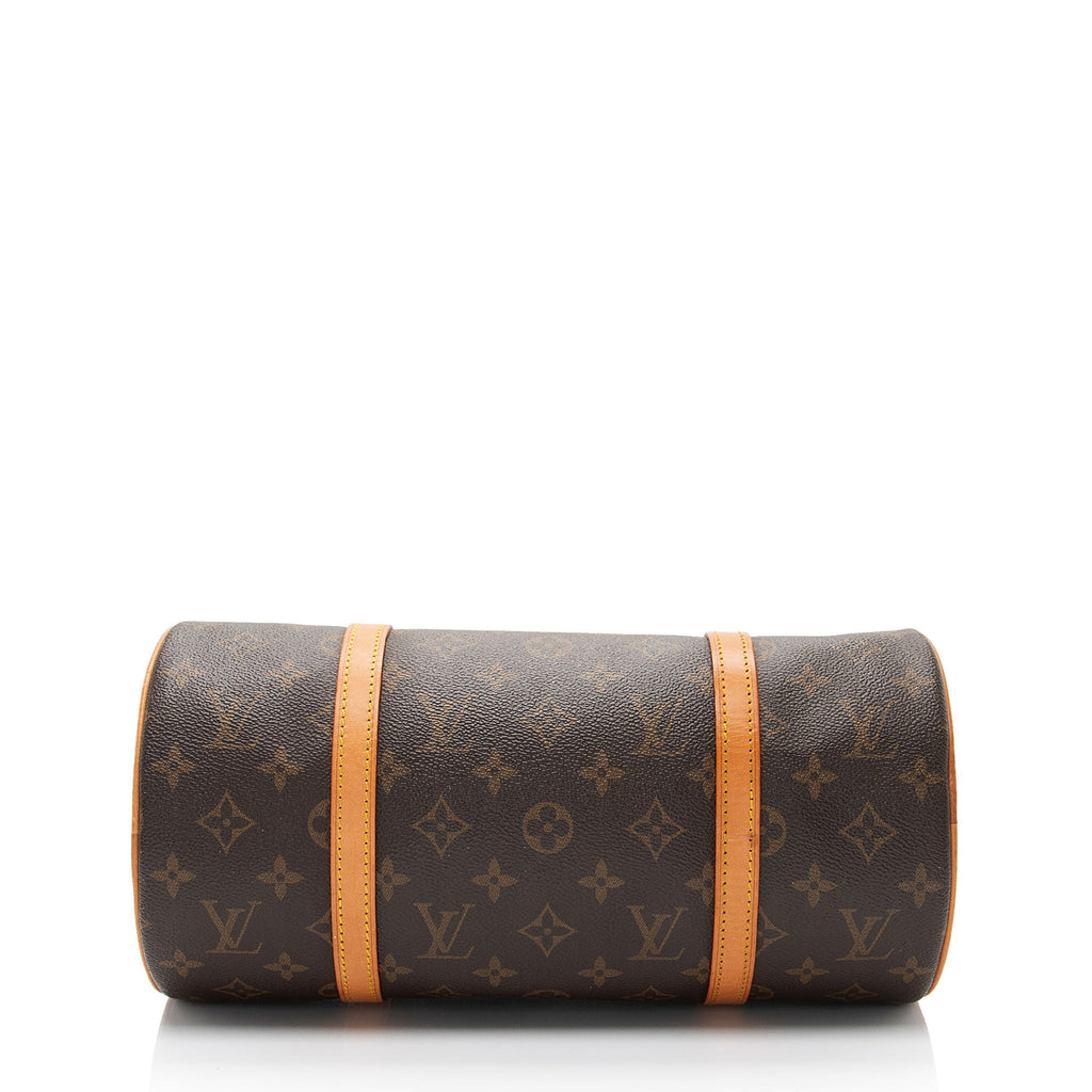Louis Vuitton Monogram Canvas Papillon 30 Satchel (SHF-lMhcKy)