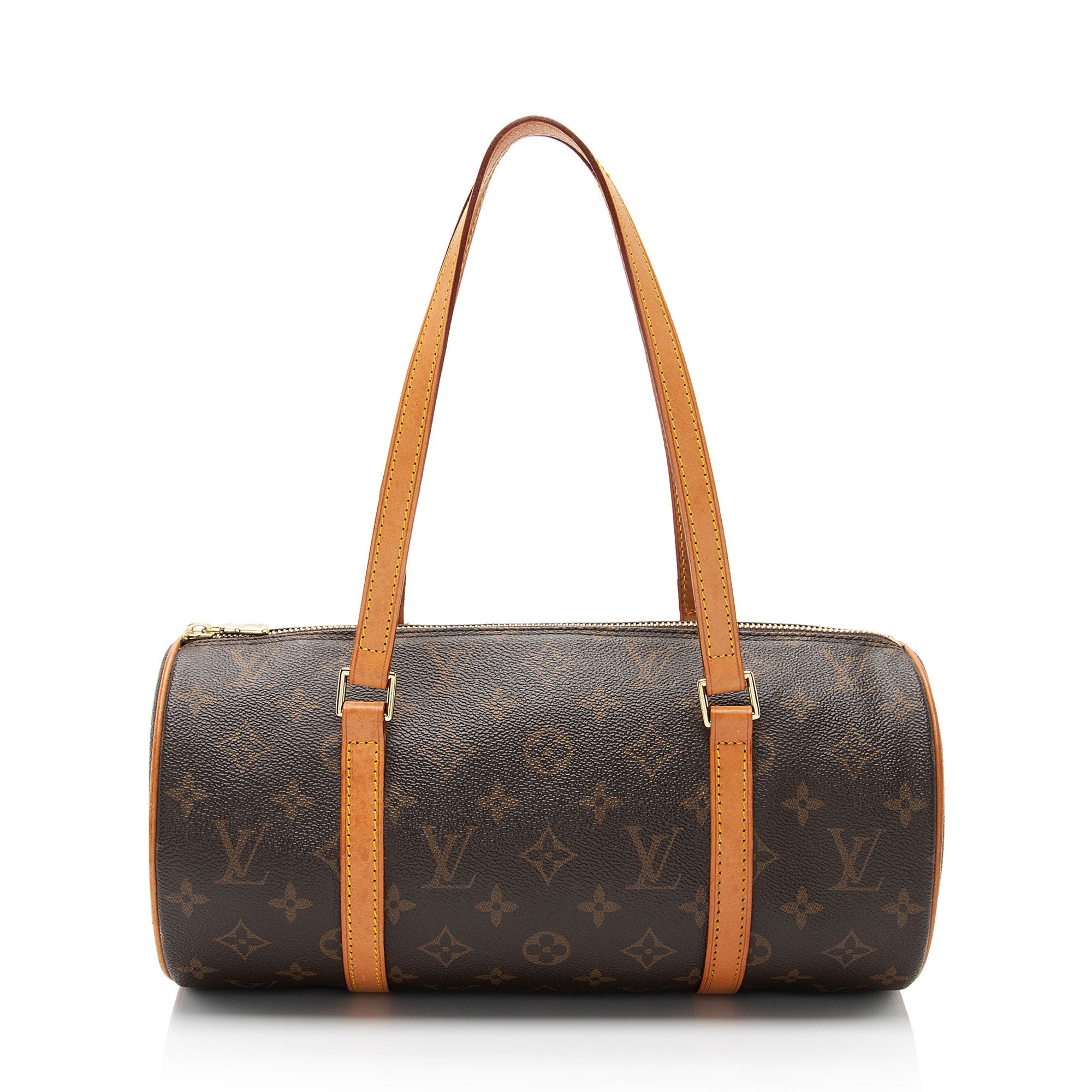 Louis Vuitton Monogram Canvas Papillon 30 Satchel (SHF-lMhcKy)