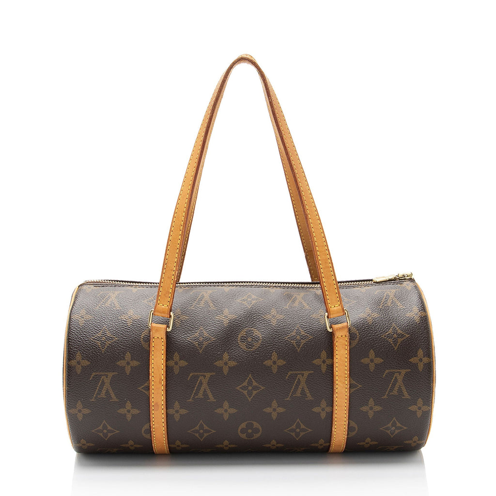 Louis Vuitton Monogram Canvas Papillon 30 Satchel