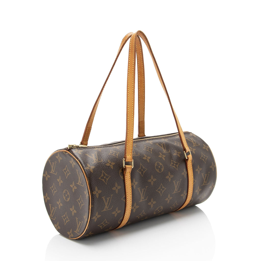 Louis Vuitton Monogram Canvas Papillon 30 Satchel