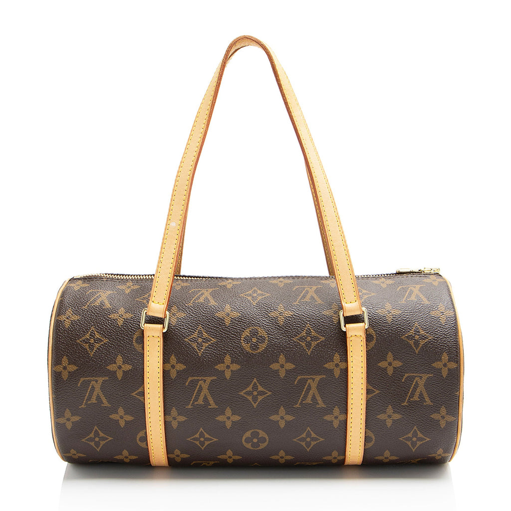 Louis Vuitton Monogram Canvas Papillon 30 Satchel