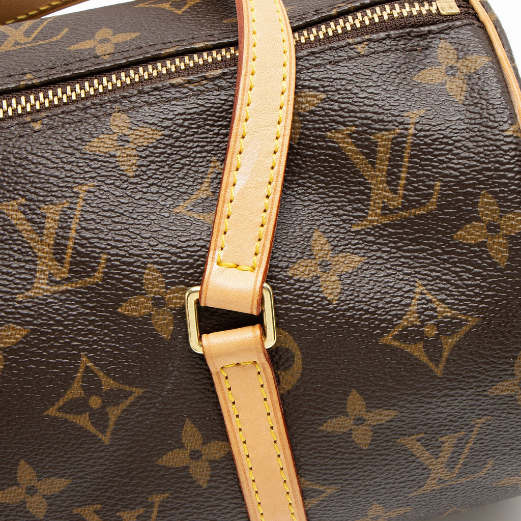 Louis Vuitton Monogram Canvas Papillon 30 Satchel