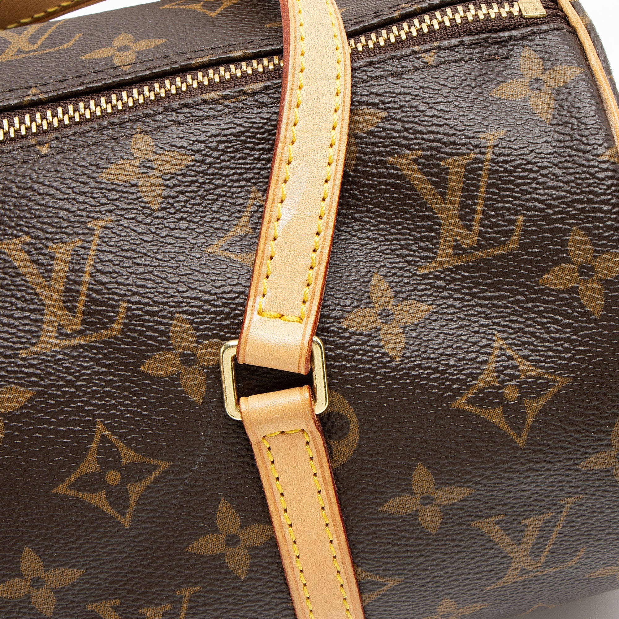 Louis Vuitton Monogram Canvas Papillon 30 Satchel