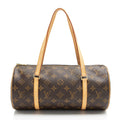 Louis Vuitton Monogram Canvas Papillon 30 Satchel