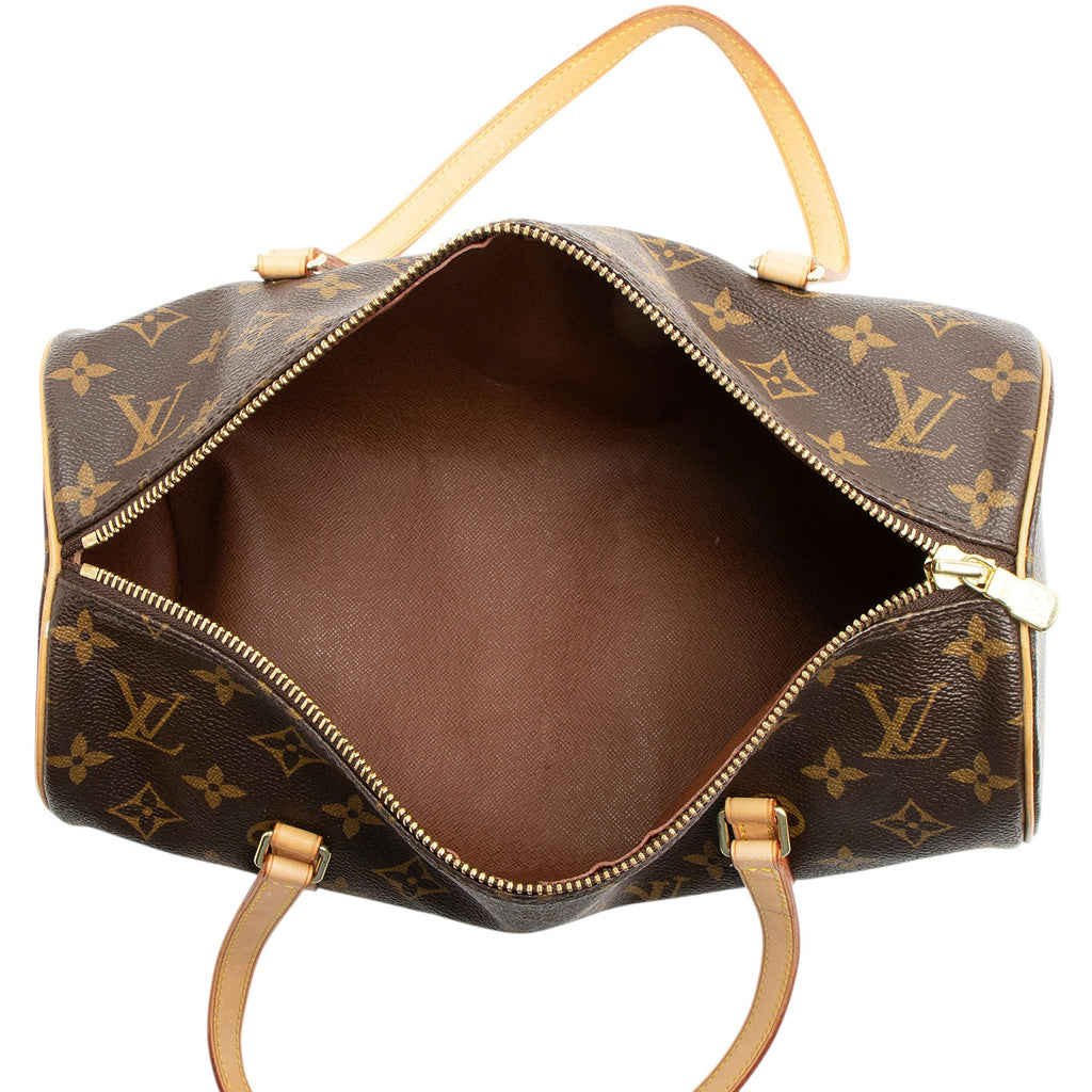 Louis Vuitton Monogram Canvas Papillon 30 Satchel