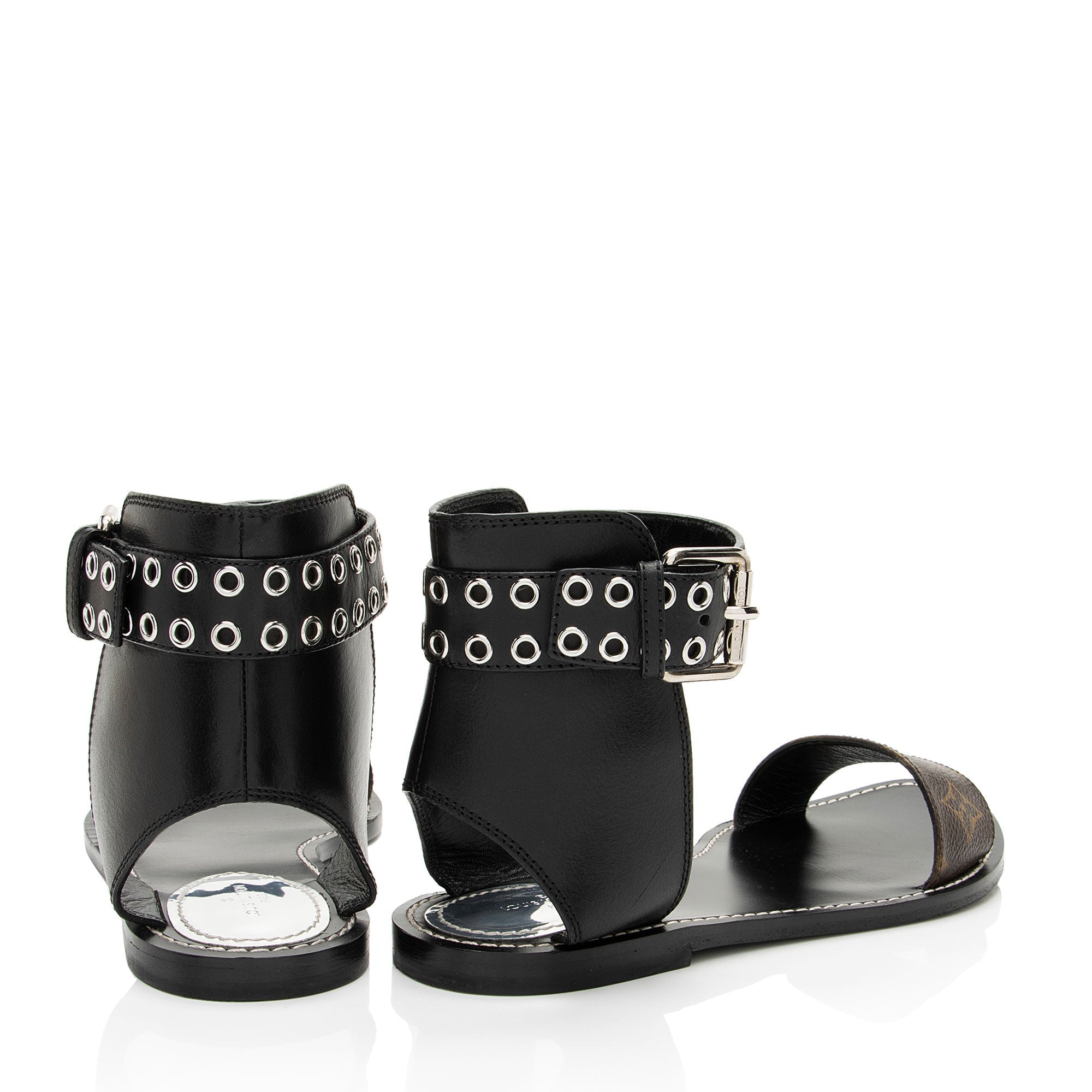 Louis Vuitton Monogram Canvas Passenger Sandals - Size 8 / 38