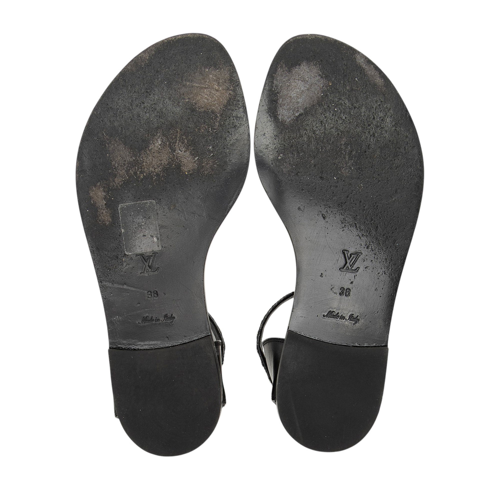 Louis Vuitton Monogram Canvas Passenger Sandals - Size 8 / 38