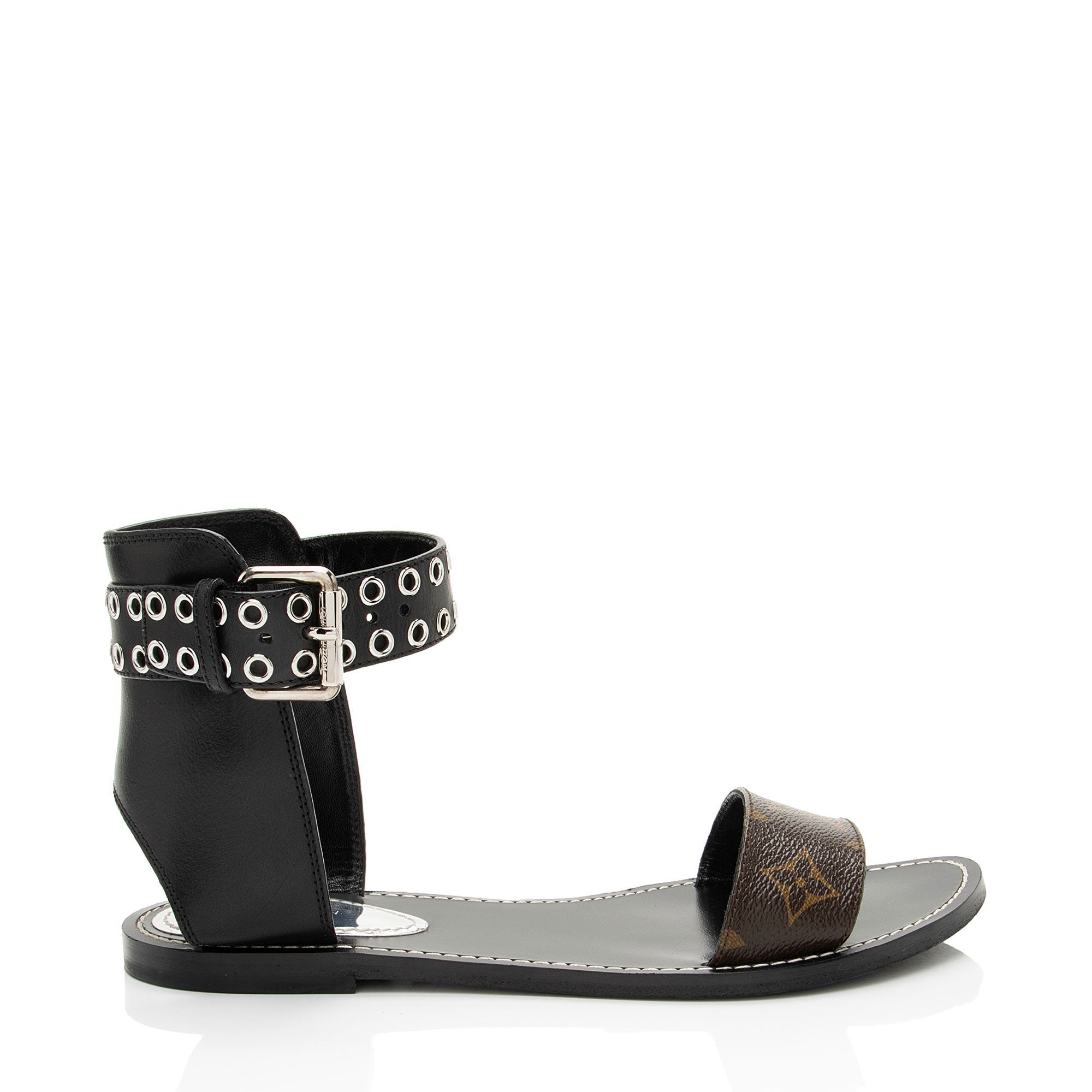 Louis Vuitton Monogram Canvas Passenger Sandals - Size 8 / 38