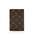 Louis Vuitton Monogram Canvas Passport Cover (SHF-20957)