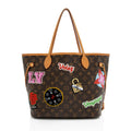 Louis Vuitton Monogram Canvas Patches Neverfull MM Tote (SHF-VCZIdY)