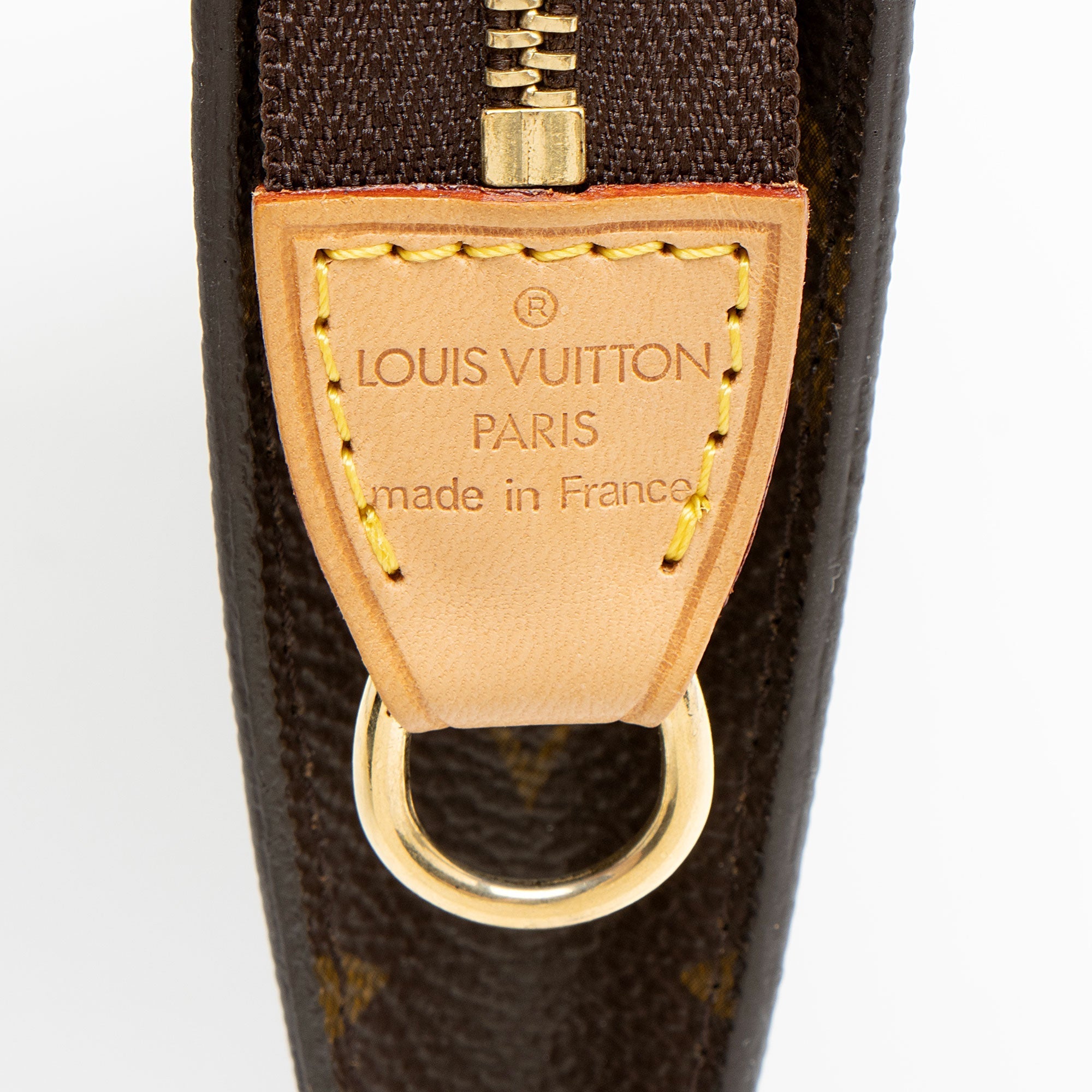 Louis Vuitton Monogram Canvas Petit Bucket Pouch