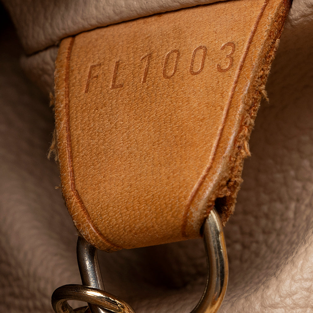 Louis Vuitton Monogram Canvas Petit Bucket Tote (SHF-21305)