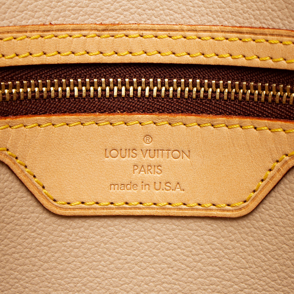 Louis Vuitton Monogram Canvas Petit Bucket Tote (SHF-7aH0Xv)