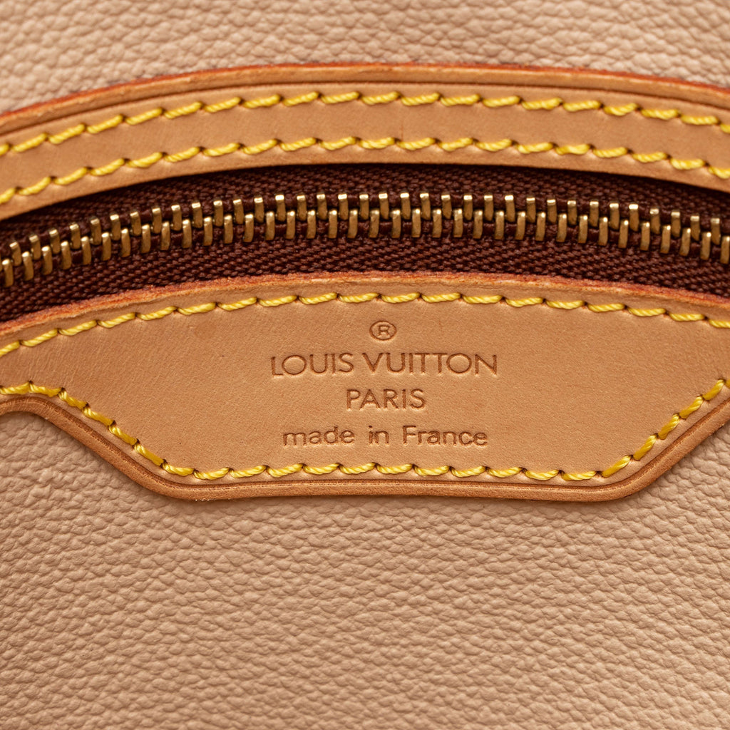 Louis Vuitton Monogram Canvas Petit Bucket Tote