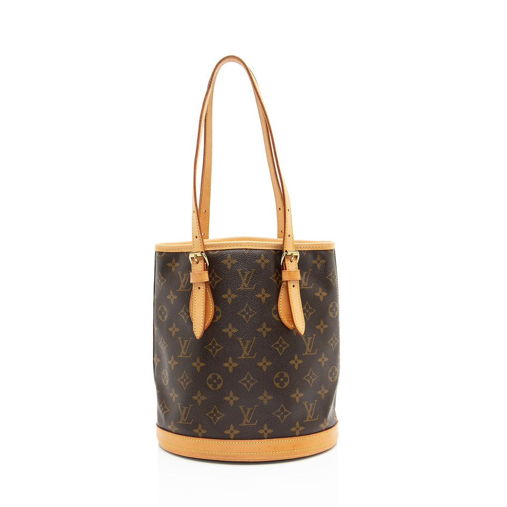 Louis Vuitton Monogram Canvas Petit Bucket Tote