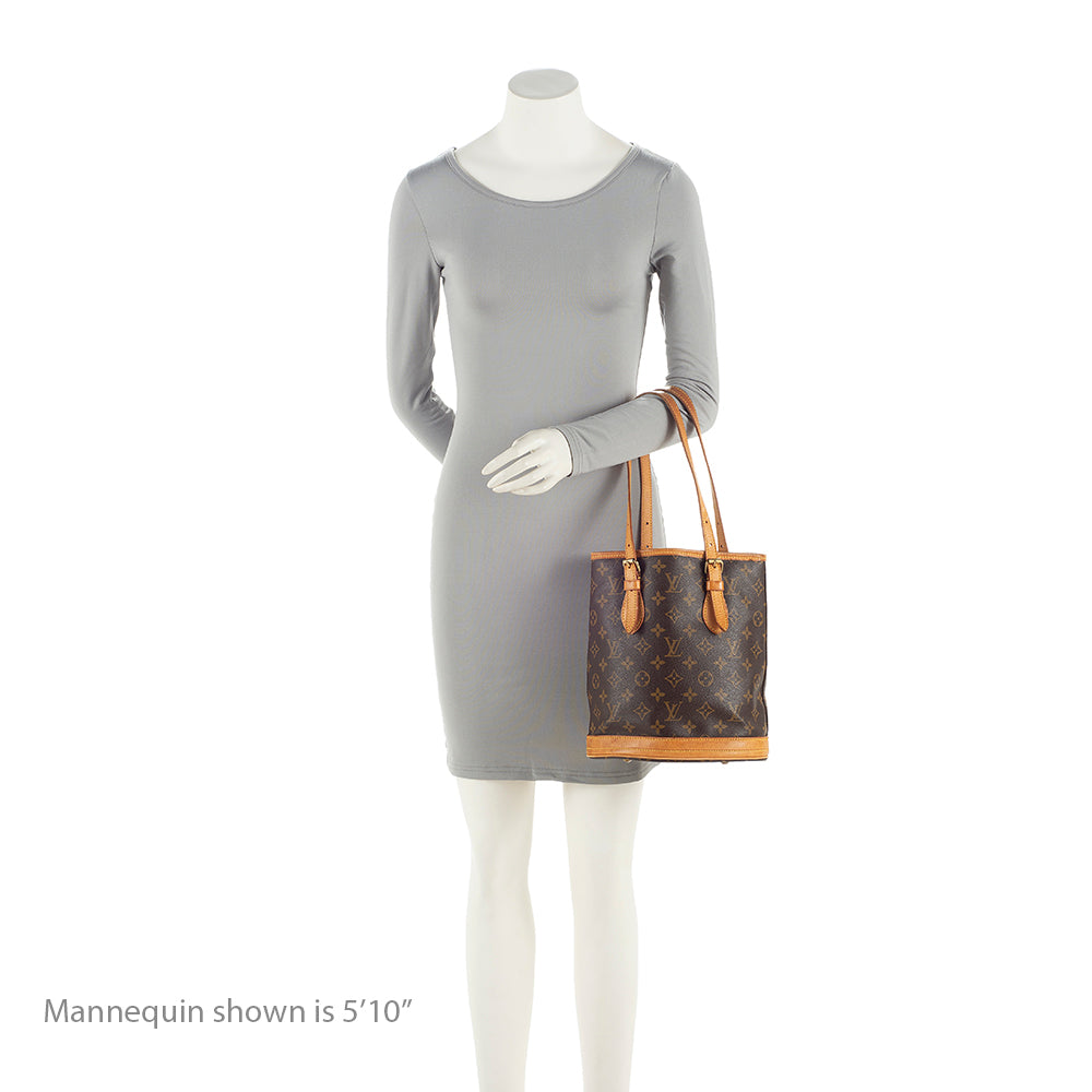 Louis Vuitton Vintage Monogram Canvas Petit Bucket Tote