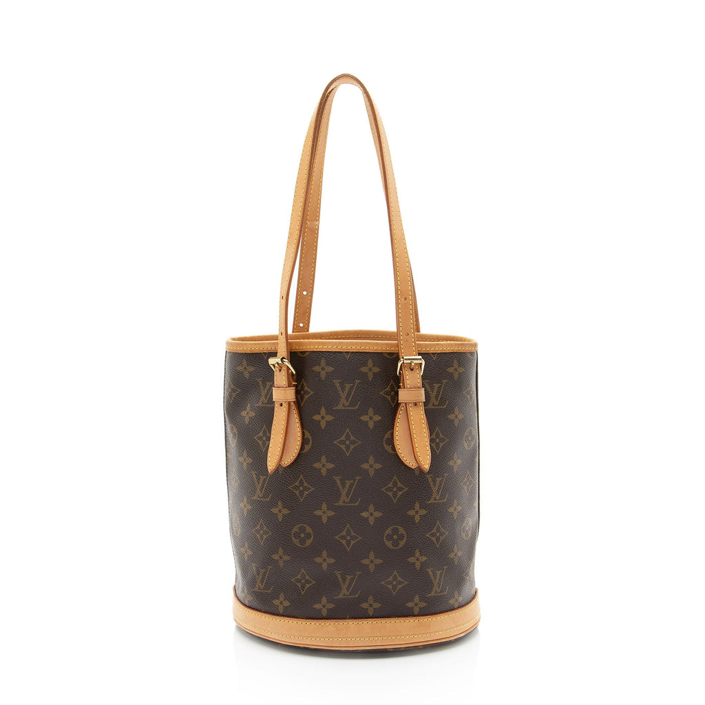 Louis Vuitton Monogram Canvas Petit Bucket Tote