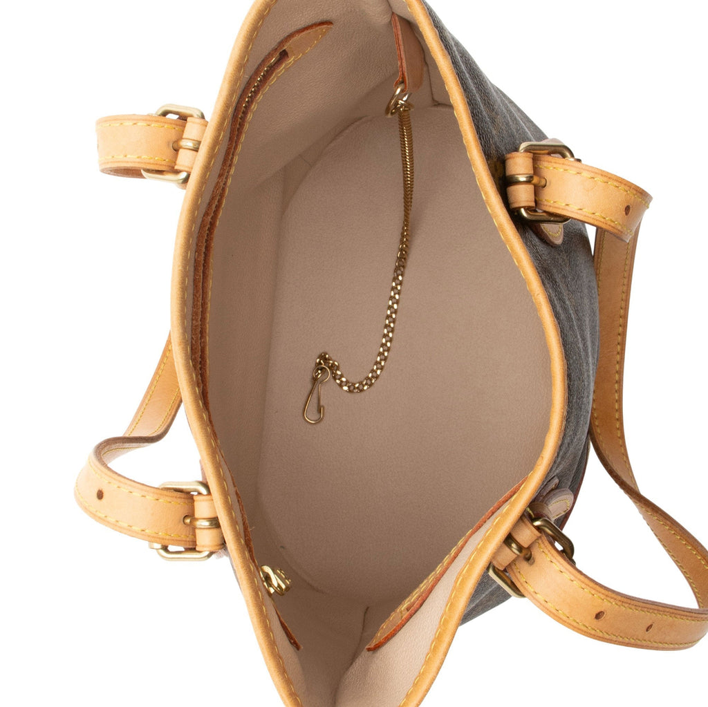 Louis Vuitton Monogram Canvas Petit Bucket Tote