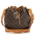 Louis Vuitton Monogram Canvas Petit Noe NM Shoulder Bag (SHF-nQEKHn)