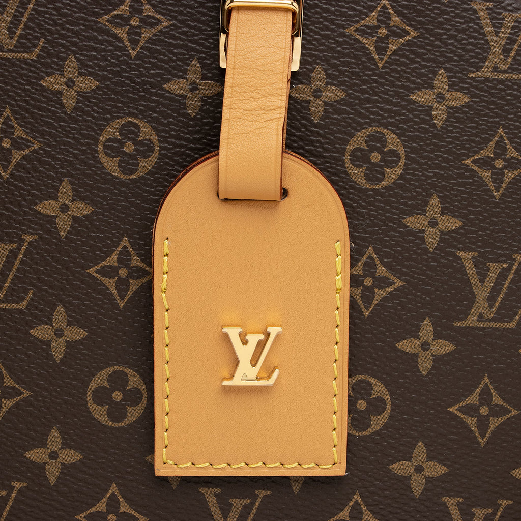 Louis Vuitton Monogram Canvas Petite Boite Chapeau Shoulder Bag (SHF-sX1t9Q)