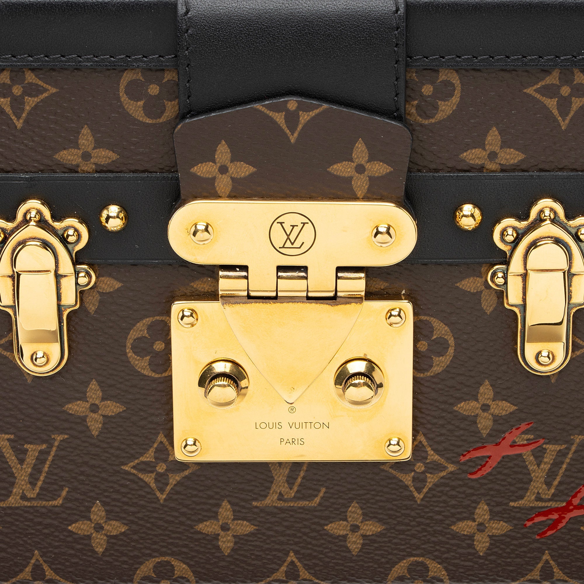 Louis Vuitton Monogram Canvas Petite Malle Bag
