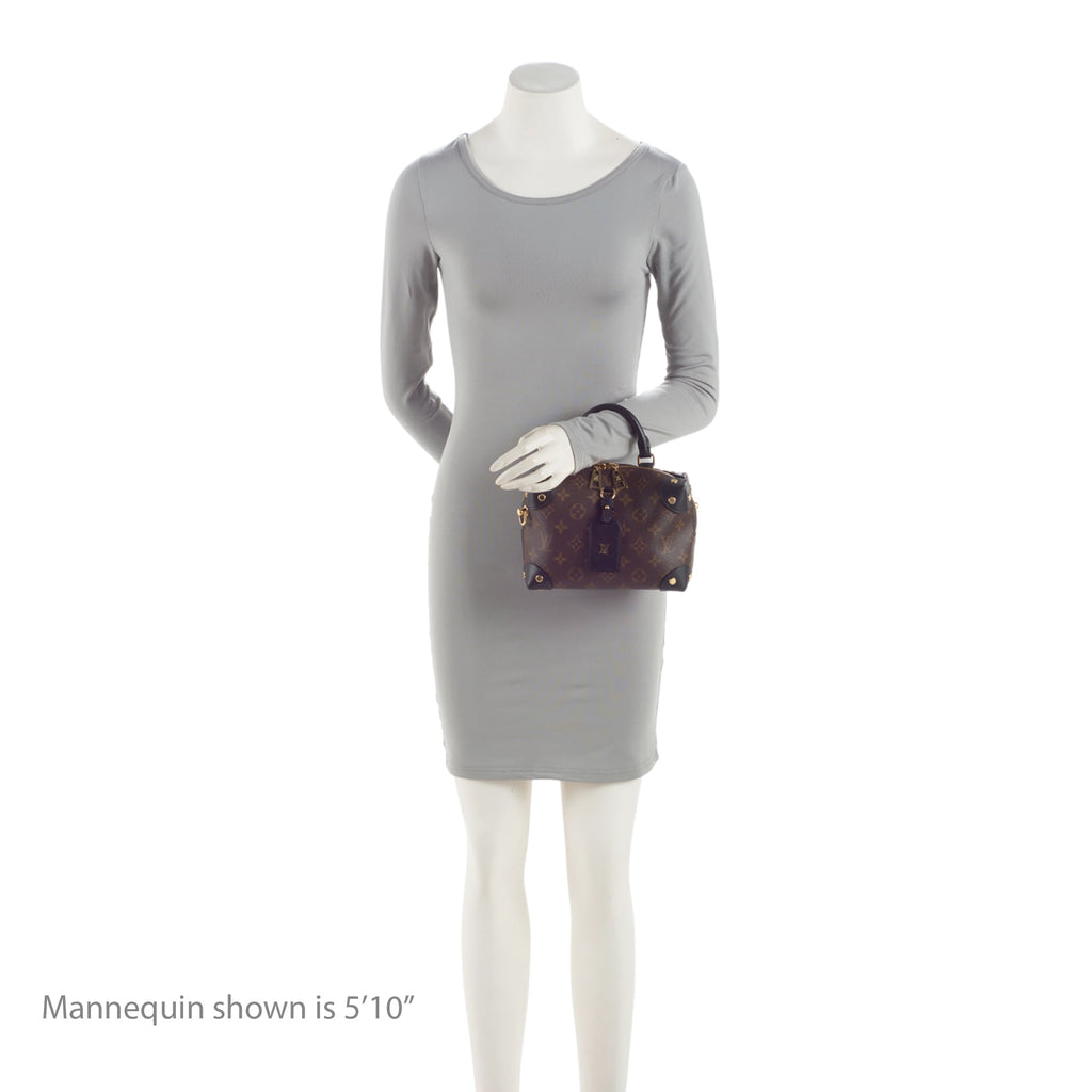 Louis Vuitton Monogram Canvas Petite Malle Souple Satchel (SHF-UveJUa)