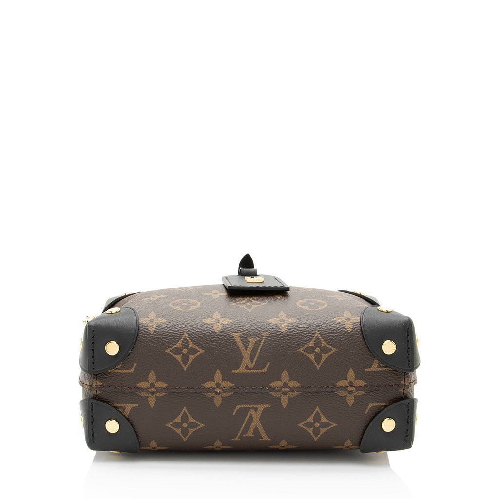 Louis Vuitton Monogram Canvas Petite Malle Souple Satchel