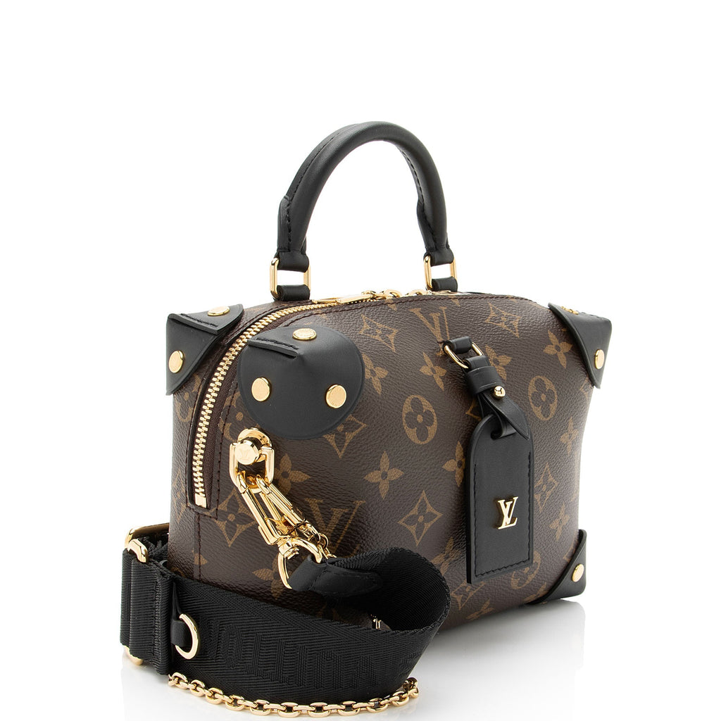 Louis Vuitton Monogram Canvas Petite Malle Souple Satchel