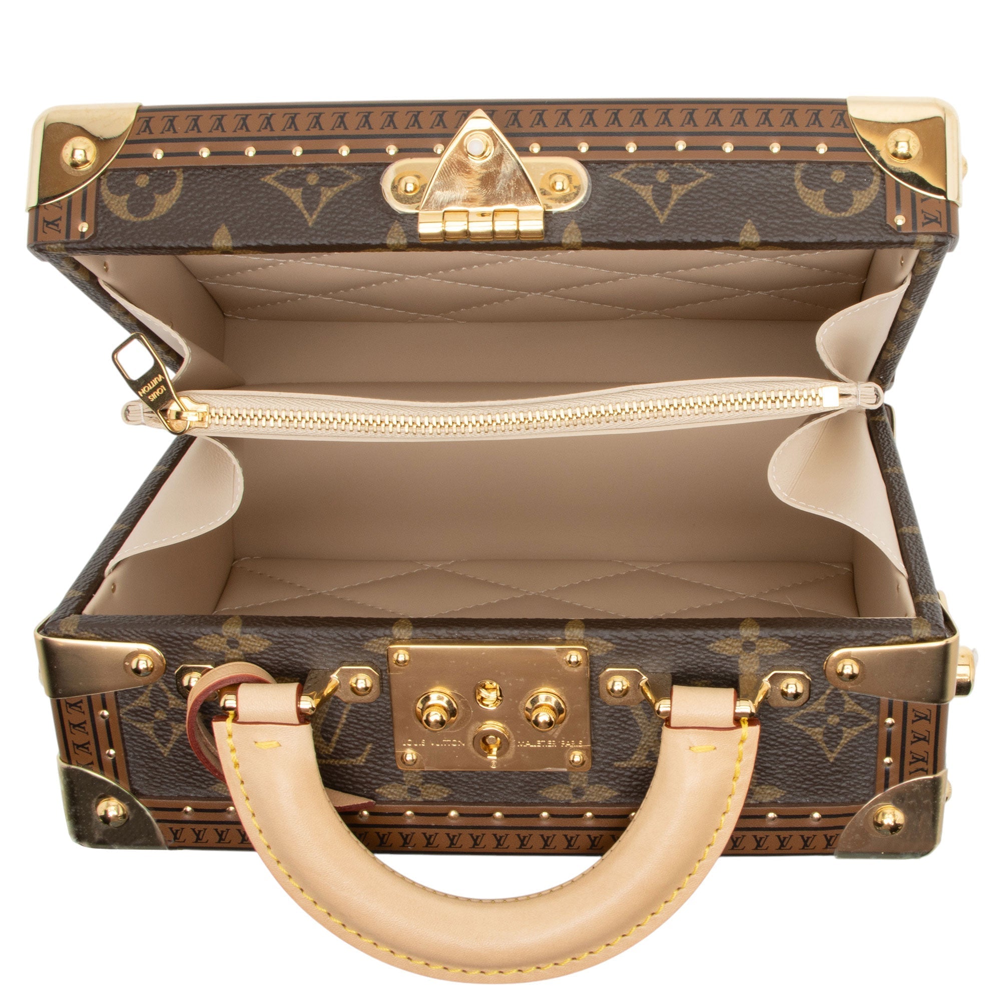 Louis Vuitton Monogram Canvas Petite Valise Top Handle
