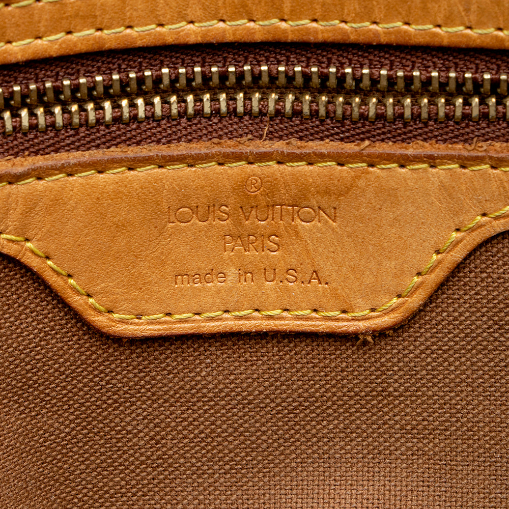 Louis Vuitton  Monogram Canvas Piano Tote (SHF-19123)