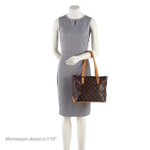 Louis Vuitton Monogram Canvas Cabas Piano Tote (SHF-19825)