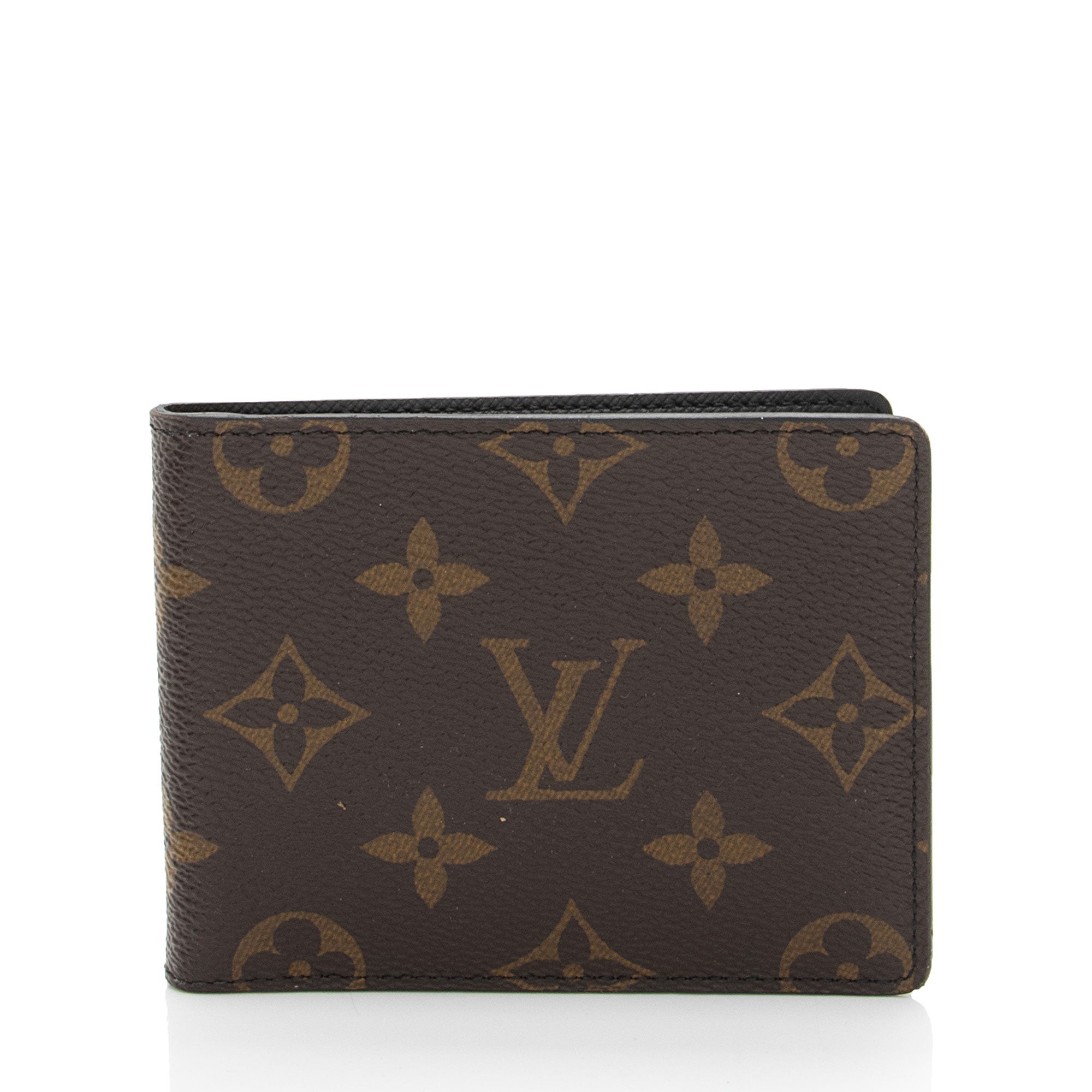 Louis Vuitton Monogram Canvas Pince Wallet (SHF-l7KBfn)
