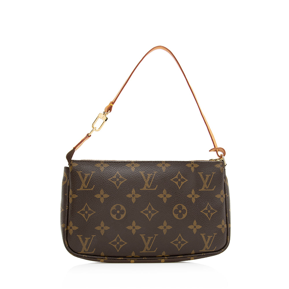 Louis Vuitton Monogram Canvas Pochette Accessoires (SHF-20363)
