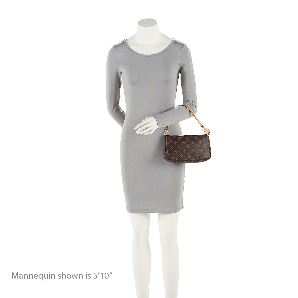 Louis Vuitton Monogram Canvas Pochette Accessoires (SHF-20363)