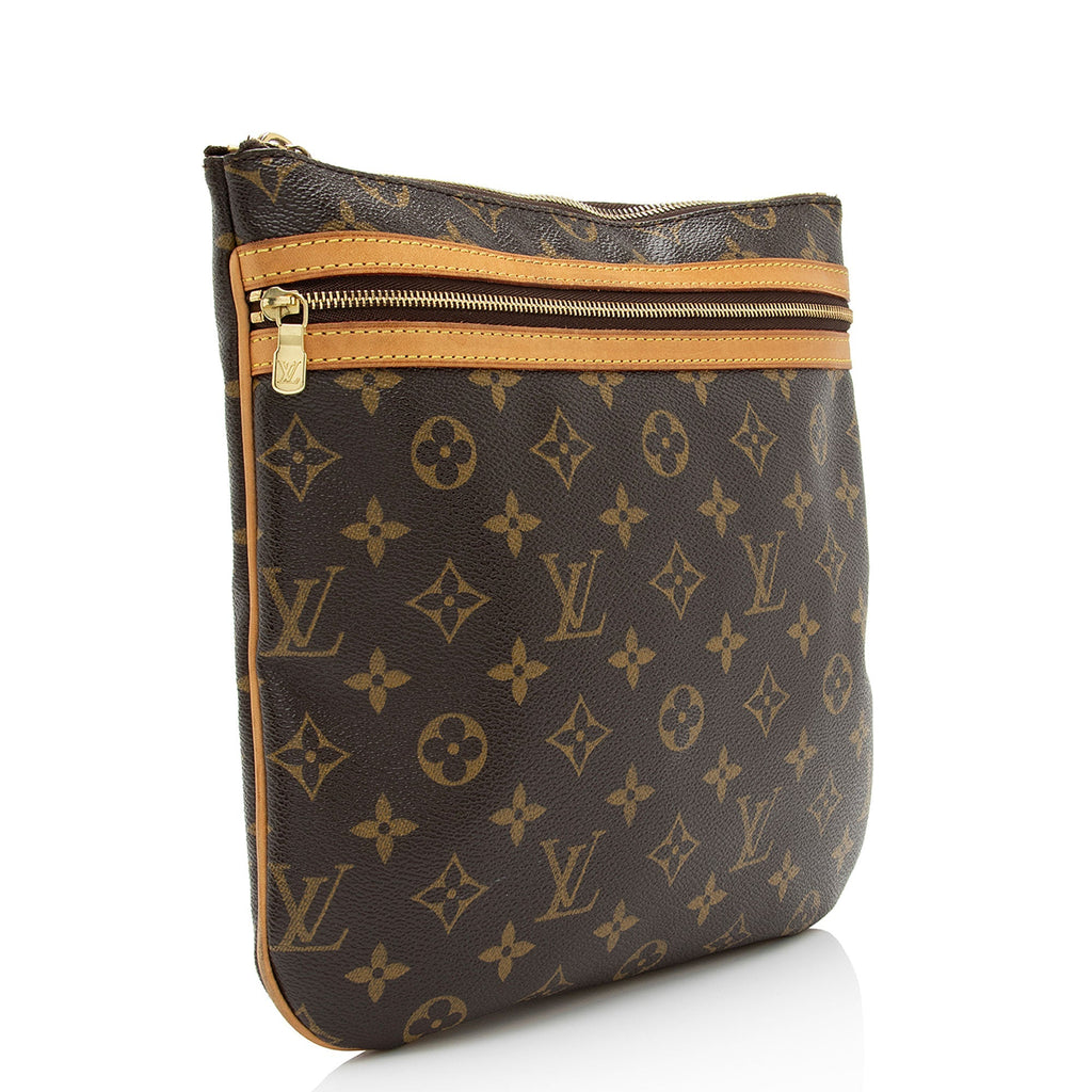 Louis Vuitton Monogram Canvas Pochette Bosphore Messenger Bag (SHF-wCZE0F)