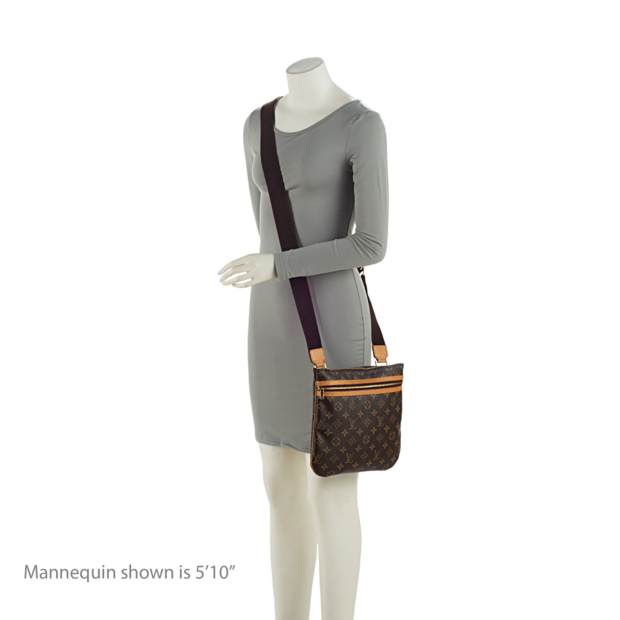 Louis Vuitton Monogram Canvas Pochette Bosphore Messenger (SHF-JqHHTE)