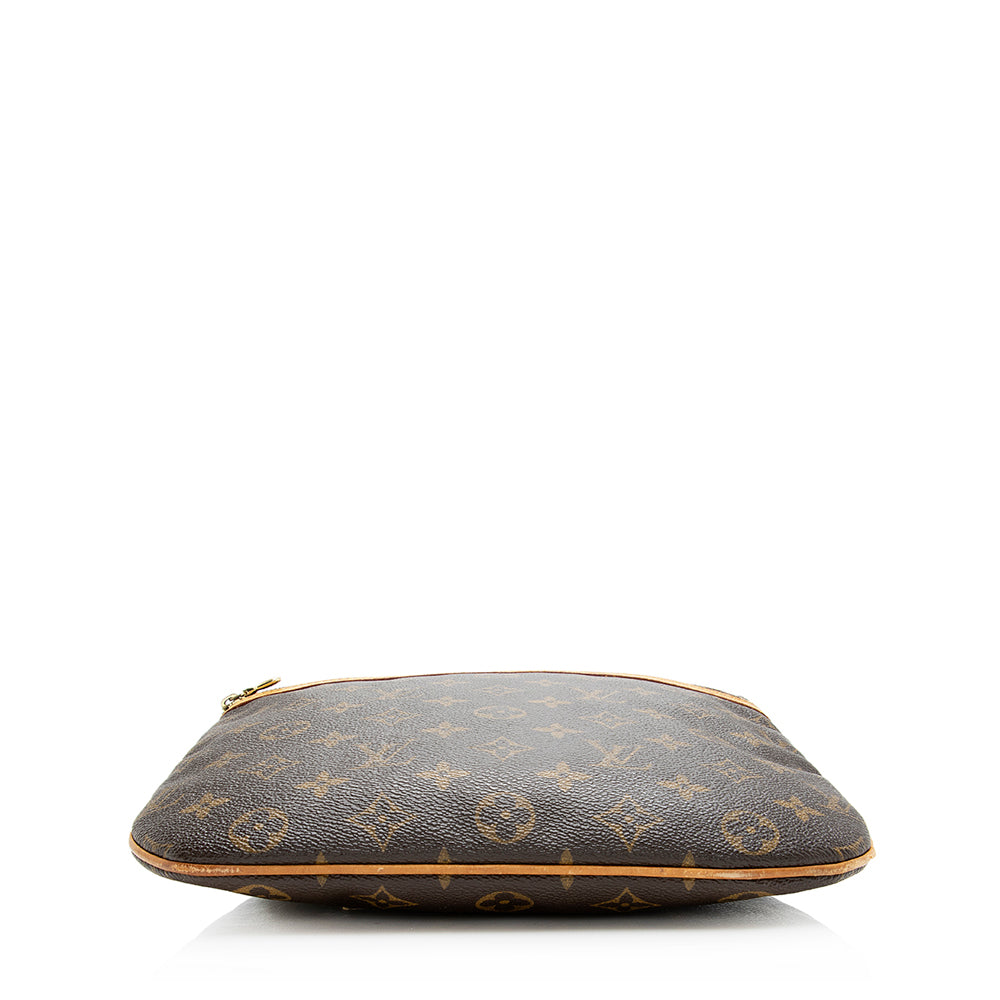 Louis Vuitton Monogram Canvas Pochette Bosphore Messenger Bag (SHF-19487)