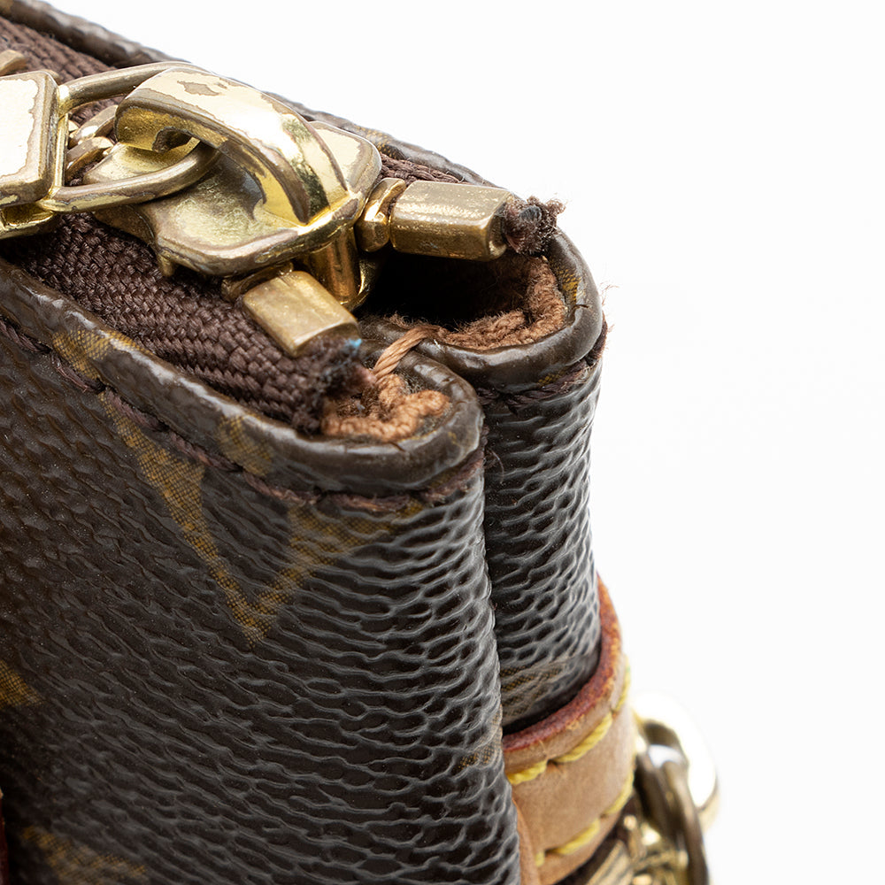 Louis Vuitton Monogram Canvas Pochette Bosphore Messenger Bag (SHF-19487)