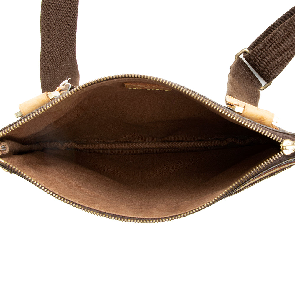 Louis Vuitton Monogram Canvas Pochette Bosphore Messenger Bag (SHF-19487)