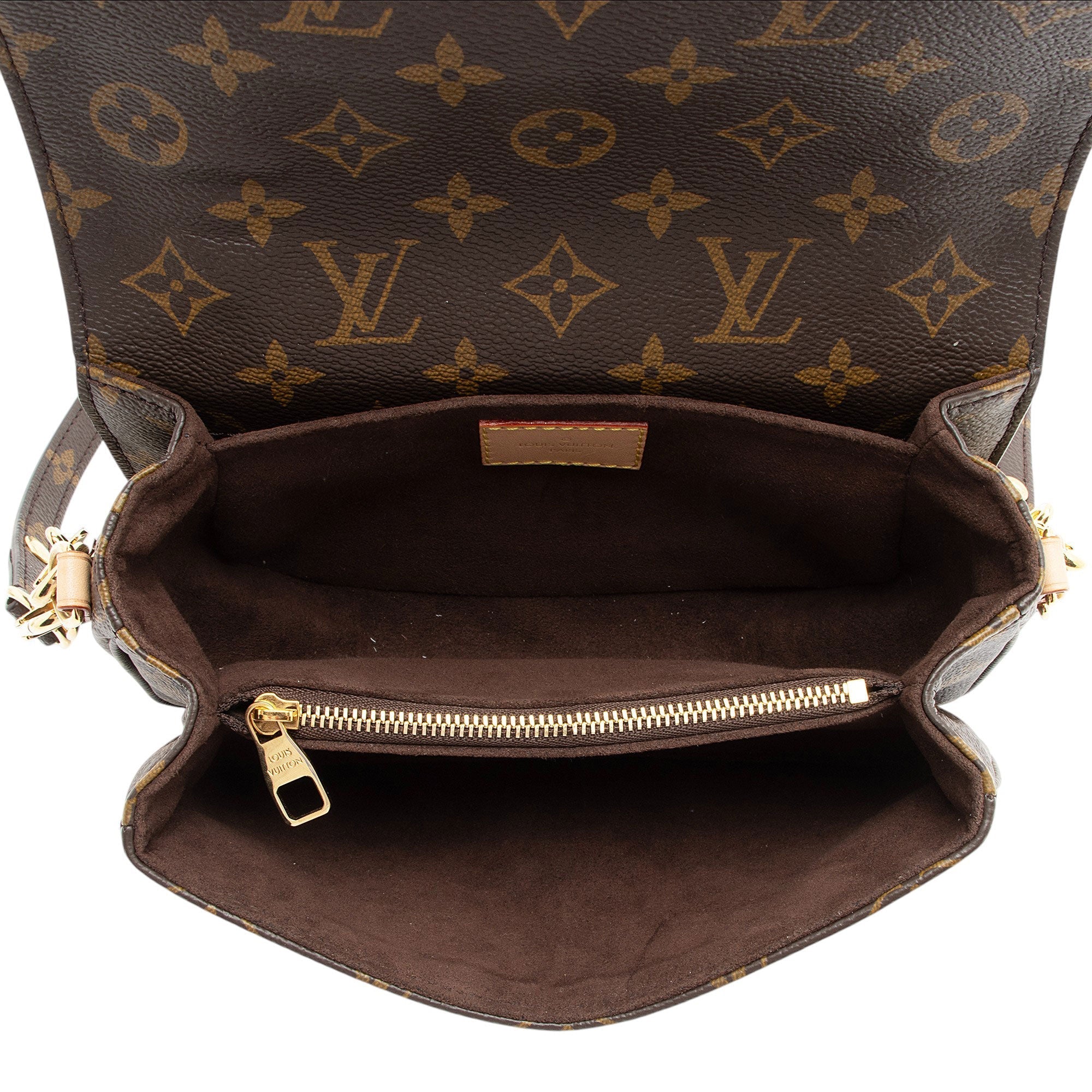 Louis Vuitton Monogram Canvas Pochette Metis E/W Shoulder Bag (SHF-AHFzgC)