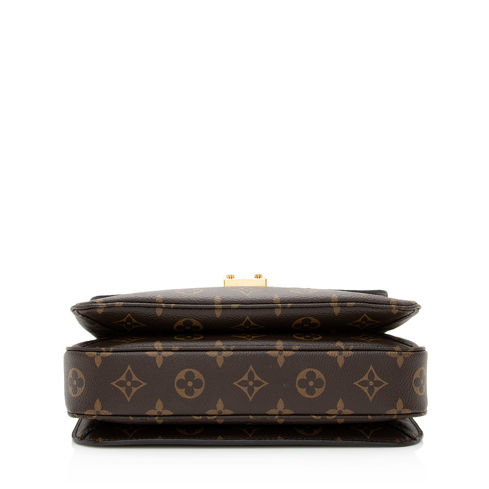 Louis Vuitton Monogram Canvas Pochette Metis Shoulder Bag (SHF-20129)