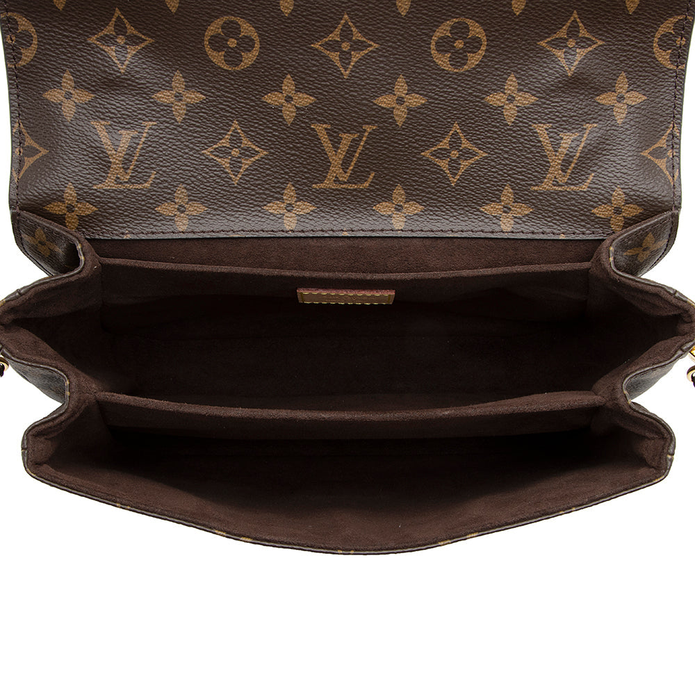 Louis Vuitton Monogram Canvas Pochette Metis Shoulder Bag (SHF-20129)
