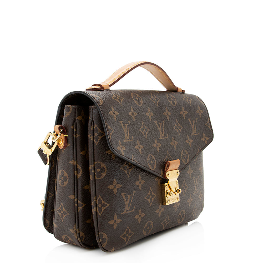 Louis Vuitton Monogram Canvas Pochette Metis Shoulder Bag (SHF-20129)