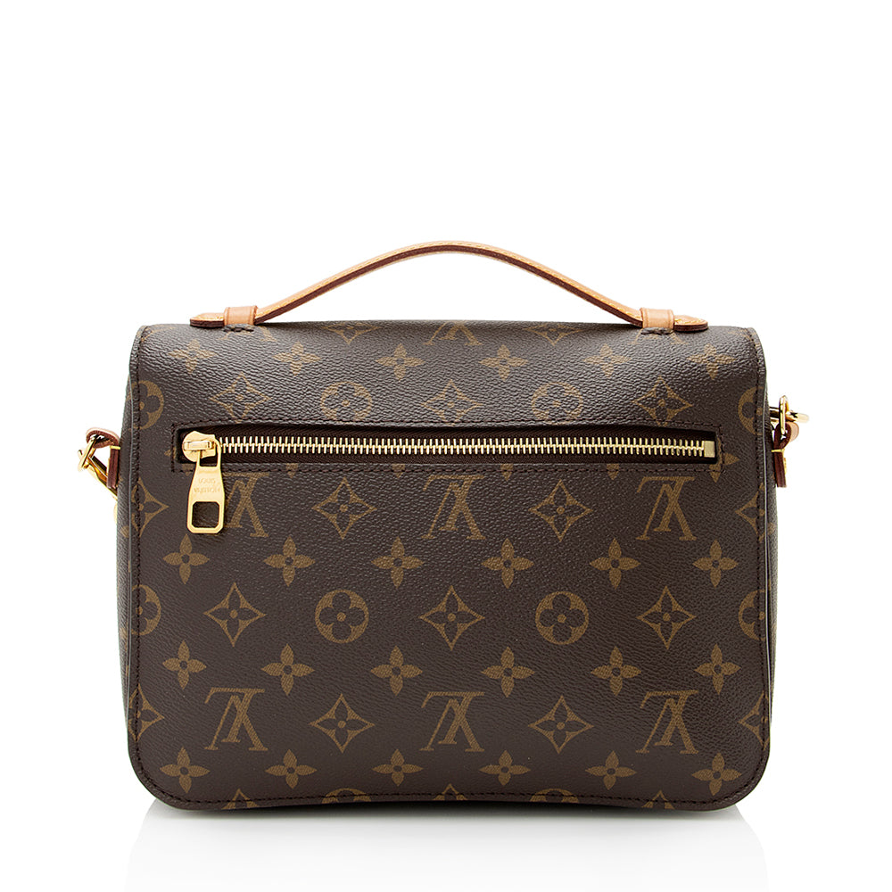 Louis Vuitton Monogram Canvas Pochette Metis Shoulder Bag (SHF-20595)